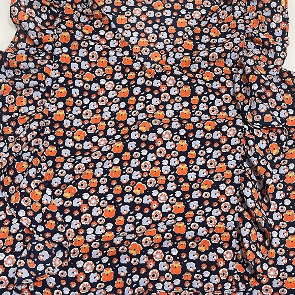 Madison Jules Floral Fluffer Sleeveless V Neck Top Blouse Size S - Picture 10 of 14